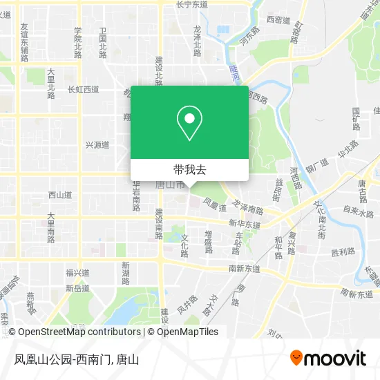 凤凰山公园-西南门地图