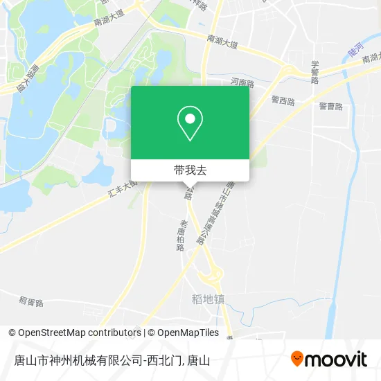 唐山市神州机械有限公司-西北门地图