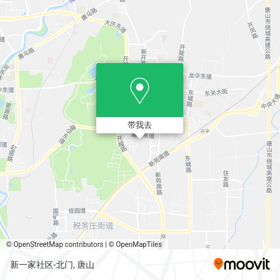 新一家社区-北门地图