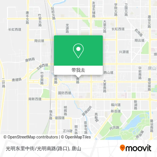 光明东里中街/光明南路(路口)地图