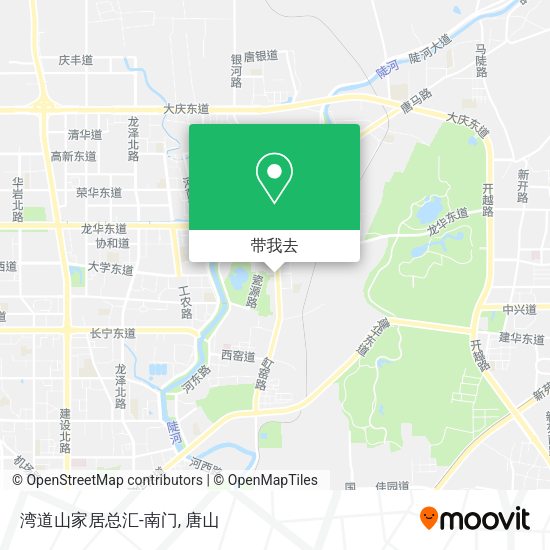 湾道山家居总汇-南门地图