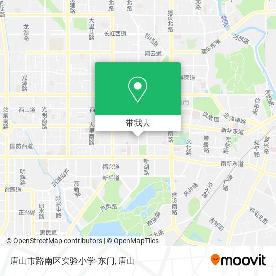 唐山市路南区实验小学-东门地图