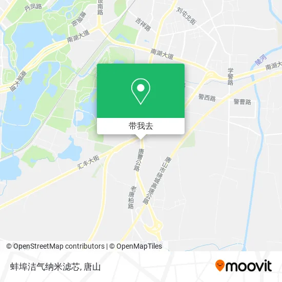 蚌埠洁气纳米滤芯地图