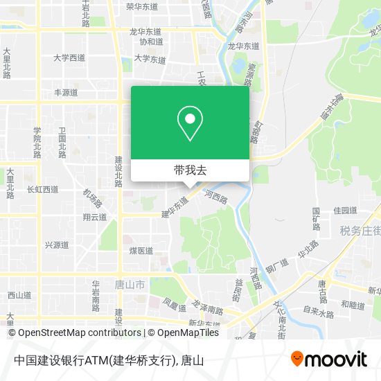 中国建设银行ATM(建华桥支行)地图