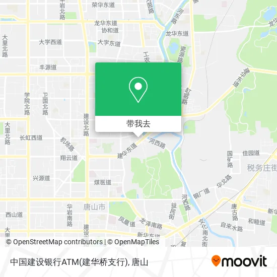 中国建设银行ATM(建华桥支行)地图