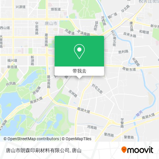 唐山市朗森印刷材料有限公司地图