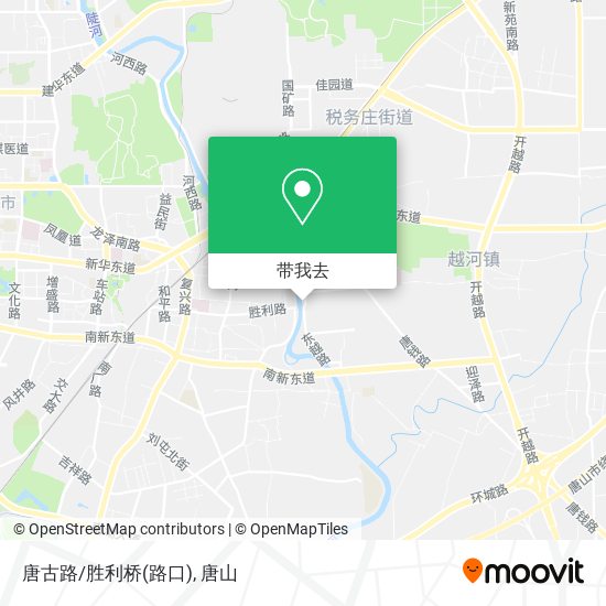唐古路/胜利桥(路口)地图