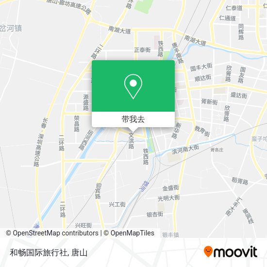 和畅国际旅行社地图
