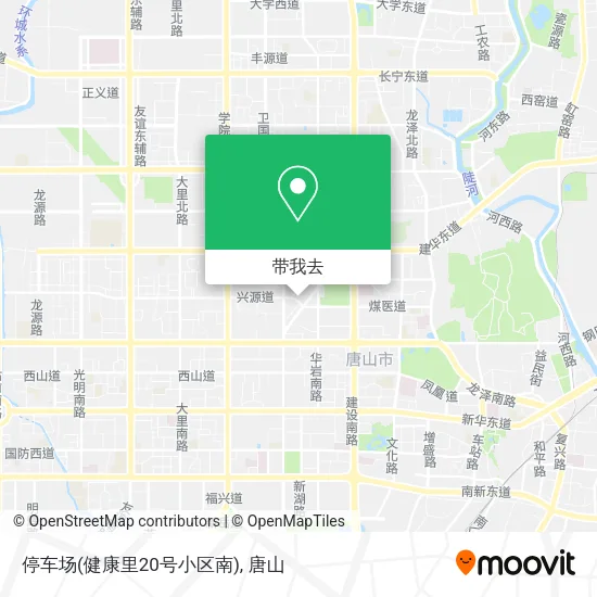 停车场(健康里20号小区南)地图