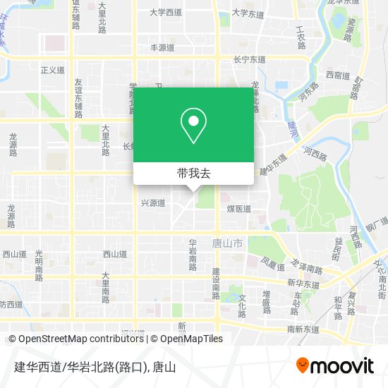 建华西道/华岩北路(路口)地图