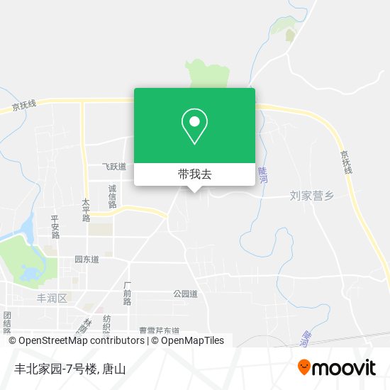 丰北家园-7号楼地图
