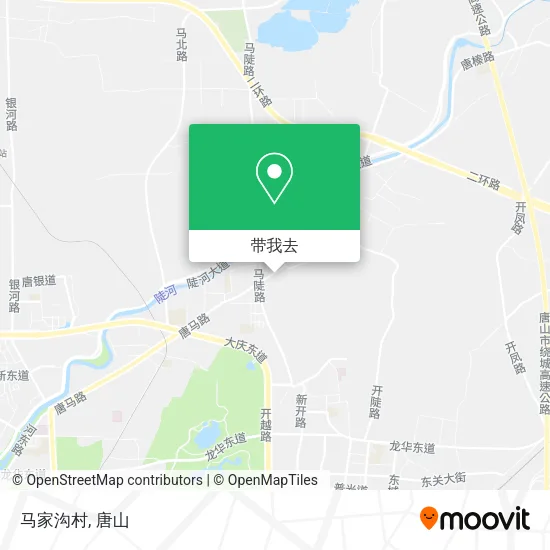 马家沟村地图