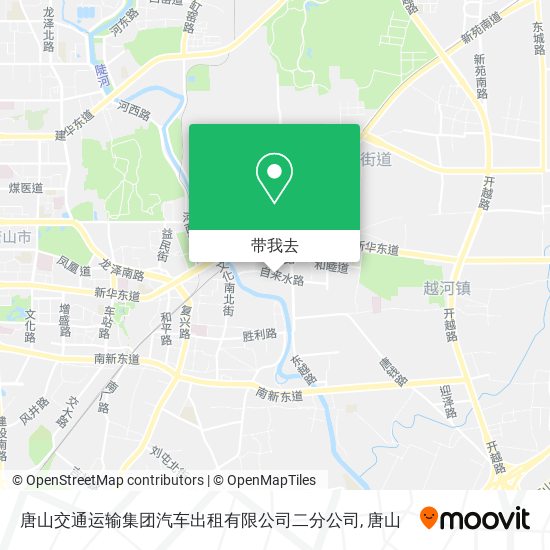 唐山交通运输集团汽车出租有限公司二分公司地图
