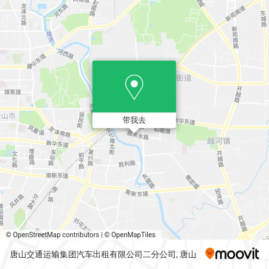 唐山交通运输集团汽车出租有限公司二分公司地图