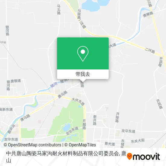 中共唐山陶瓷马家沟耐火材料制品有限公司委员会地图