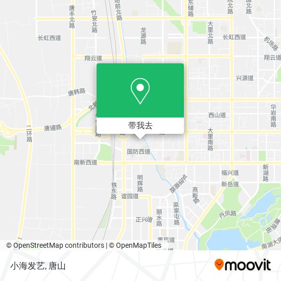 小海发艺地图