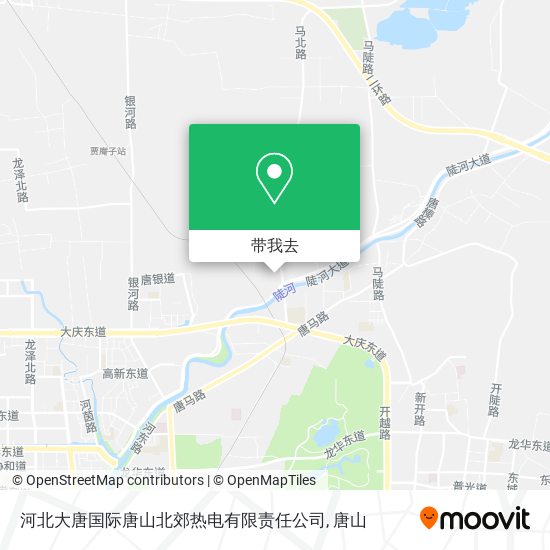 河北大唐国际唐山北郊热电有限责任公司地图