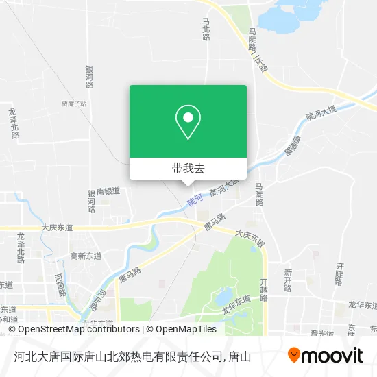 河北大唐国际唐山北郊热电有限责任公司地图