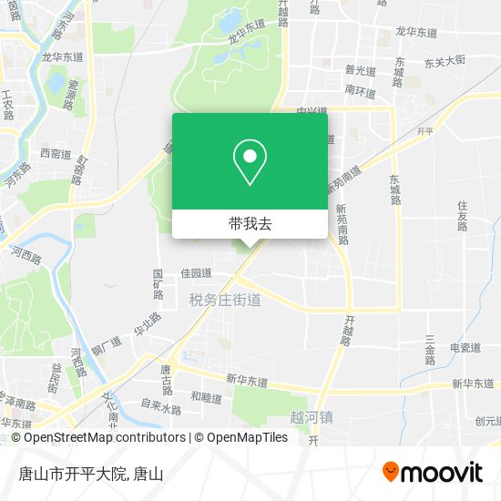 唐山市开平大院地图
