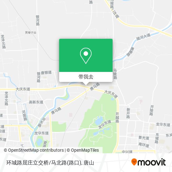 环城路屈庄立交桥/马北路(路口)地图