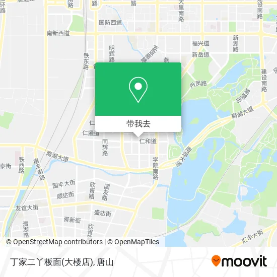丁家二丫板面(大楼店)地图