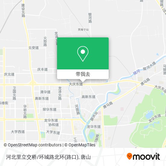 河北里立交桥/环城路北环(路口)地图