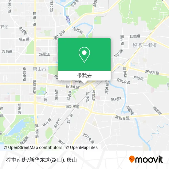 乔屯南街/新华东道(路口)地图