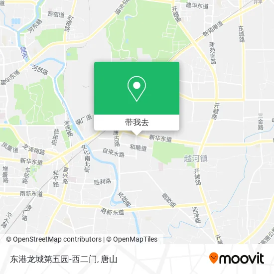 东港龙城第五园-西二门地图