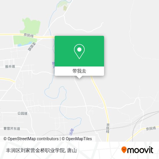 丰润区刘家营金桥职业学院地图