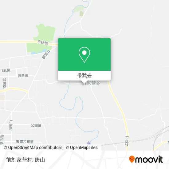 前刘家营村地图