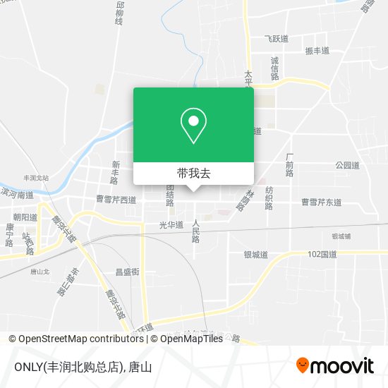 ONLY(丰润北购总店)地图