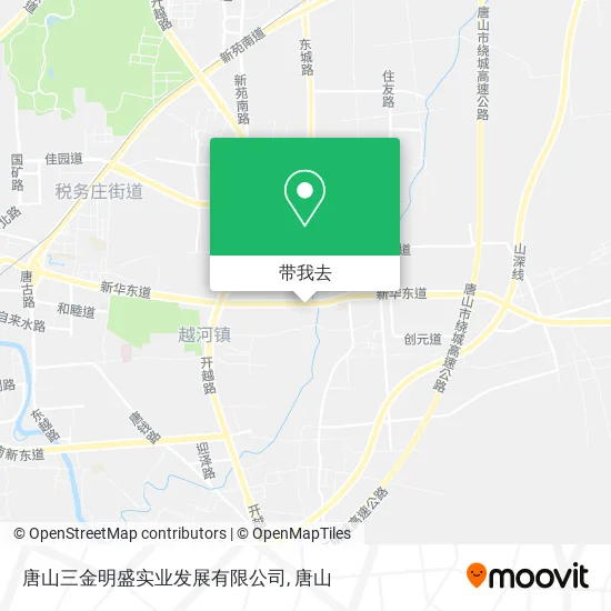 唐山三金明盛实业发展有限公司地图