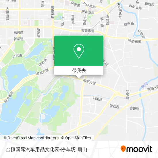 金恒国际汽车用品文化园-停车场地图