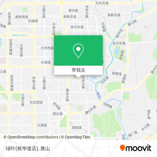 绿叶(裕华道店)地图