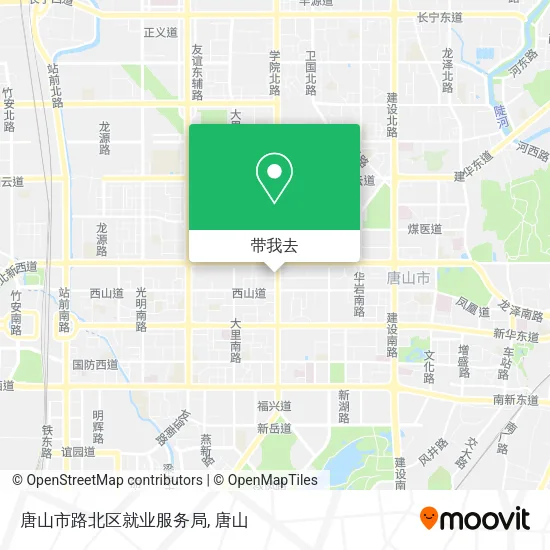 唐山市路北区就业服务局地图