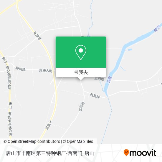 唐山市丰南区第三特种钢厂-西南门地图