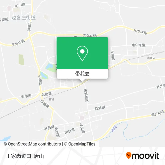 王家岗道口地图