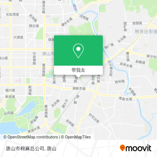 唐山市棉麻总公司地图
