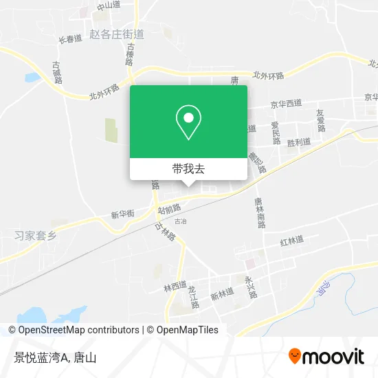 景悦蓝湾A地图