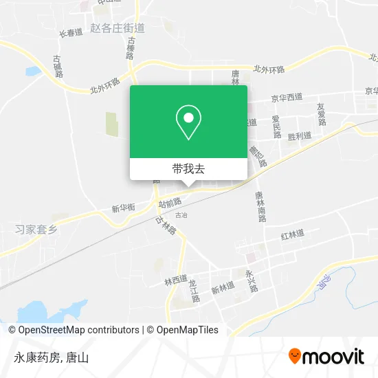 永康药房地图