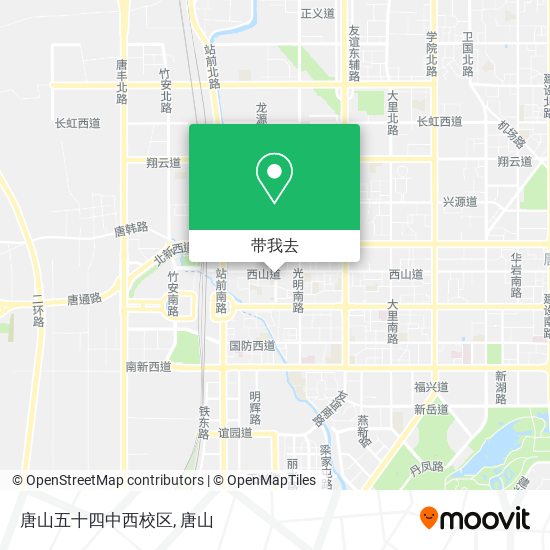 唐山五十四中西校区地图