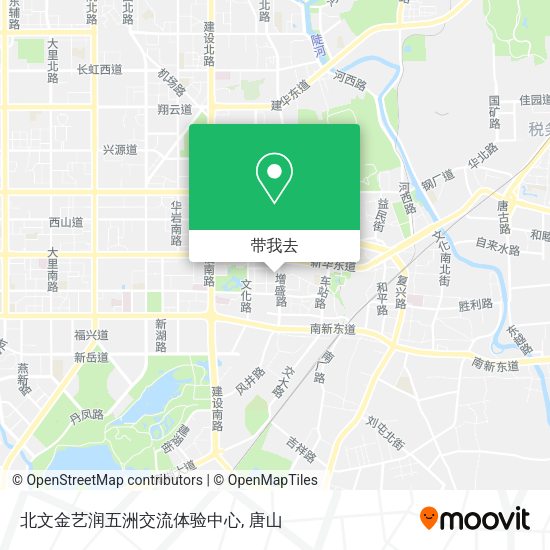 北文金艺润五洲交流体验中心地图