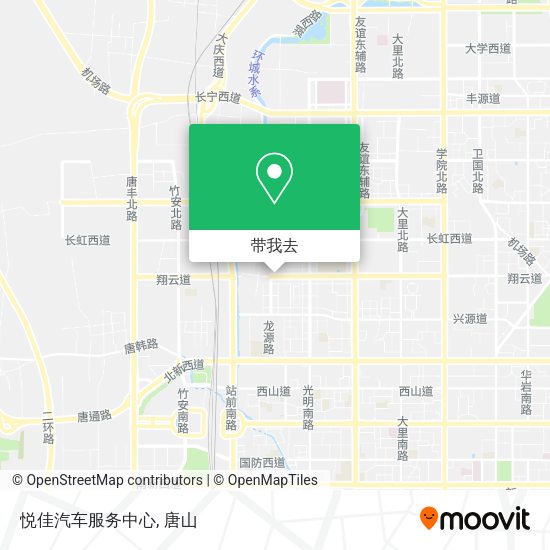 悦佳汽车服务中心地图