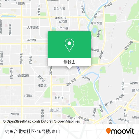 钓鱼台北楼社区-46号楼地图