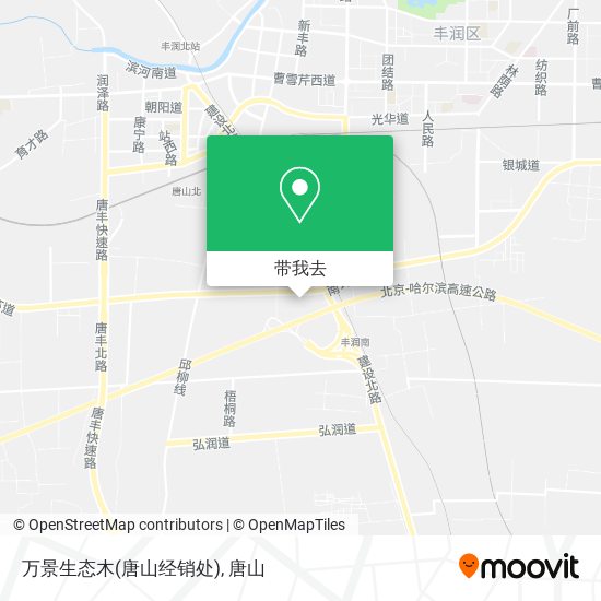 万景生态木(唐山经销处)地图