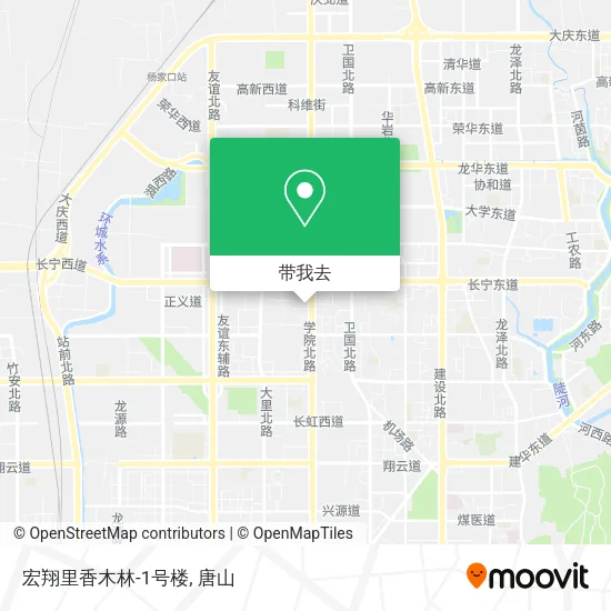 宏翔里香木林-1号楼地图