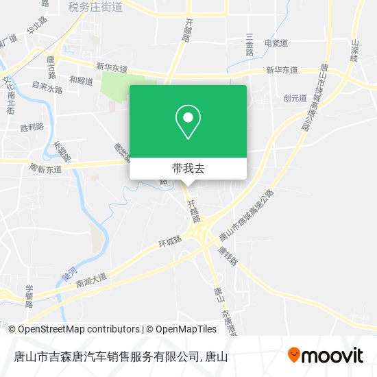 唐山市吉森唐汽车销售服务有限公司地图