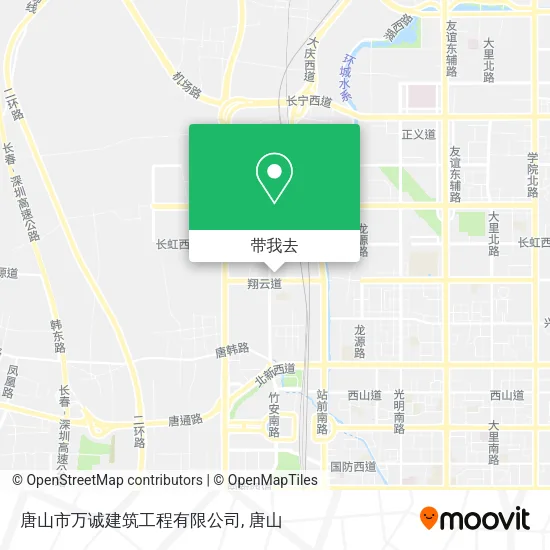 唐山市万诚建筑工程有限公司地图