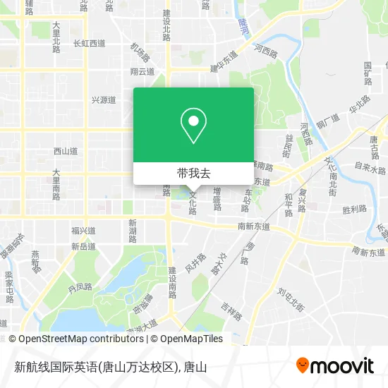 新航线国际英语(唐山万达校区)地图