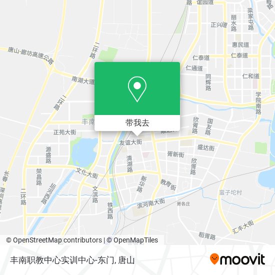 丰南职教中心实训中心-东门地图